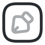 Path Square SVG Icon